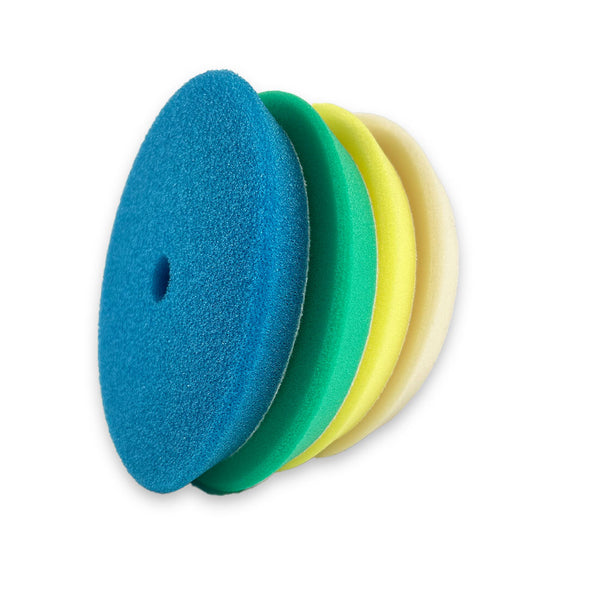 Premium Foam Beveled Edge Buff Pads 6" | DA Buffing Pads (x10)