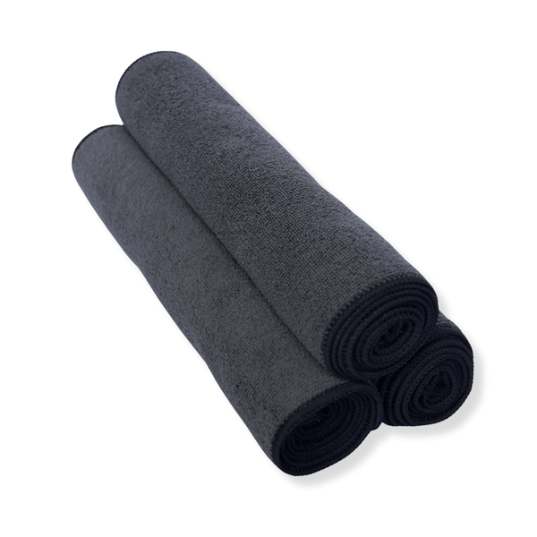 Performance Gym Towel Grey Rolled Up