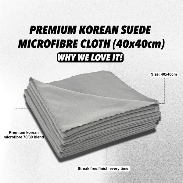premium korean suede cloth Infographic