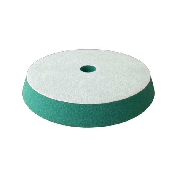 Green Premium Foam Beveled Edge Buff Pads 5" | DA Buffing Pads (x10)
