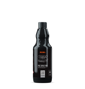 ADBL Pre-Spray Pro 0.5L concentrated pre-spray and stain remover for car upholstery and fabric cleaning.