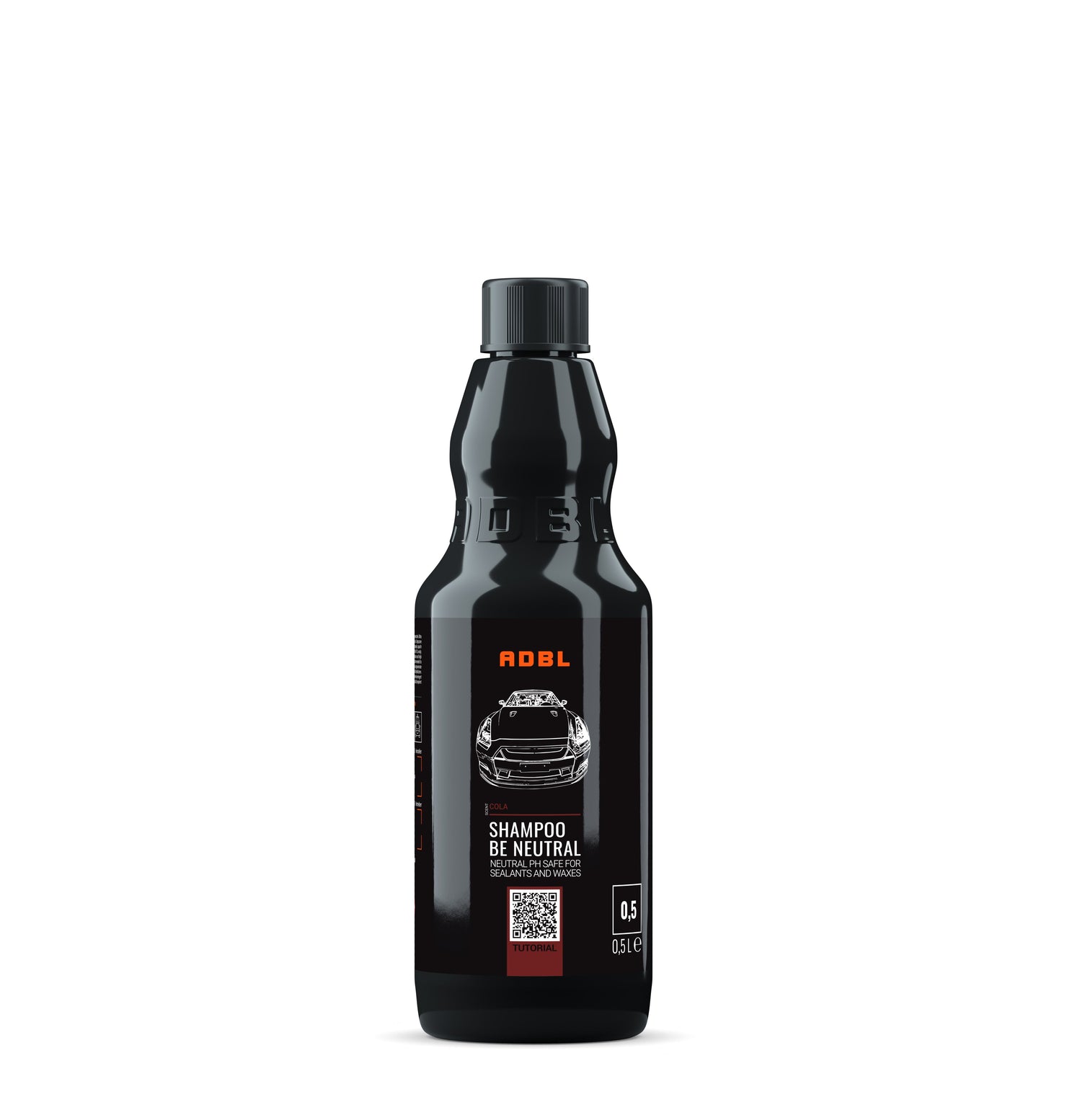 ADBL Shampoo Be Neutral 0.5L pH-neutral car wash soap. Safe for ceramic sealants and car waxes.