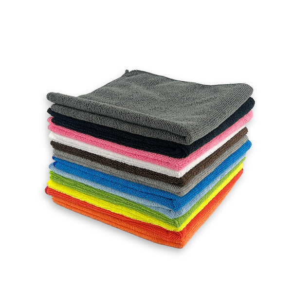Premium 330gsm Microfibre Cloths (x50)