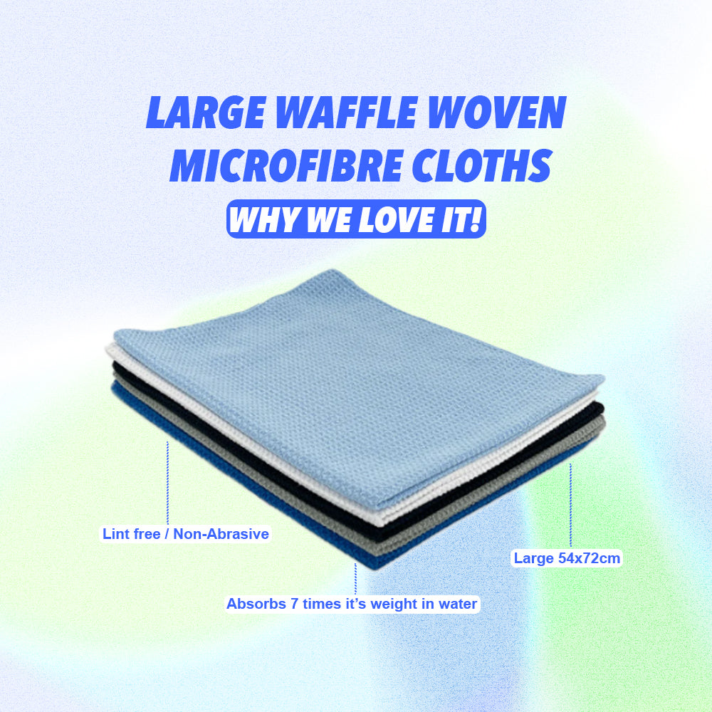 Large Microfibre Waffle Cloths (50cm x70cm)