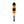 ADBL Wheel Dagger long wheel brush with orange and black bristles for deep rim cleaning