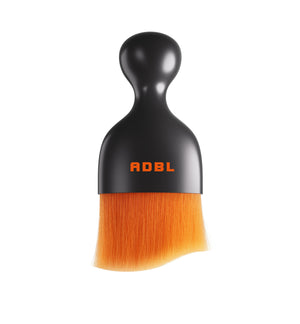 ADBL Smooth Operator delicate detailing brush, ergonomic handle with soft orange bristles for interior dusting