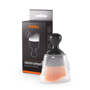 ADBL Smooth Operator Delicate Brush in retail packaging, soft brush for car dashboard and trim cleaning