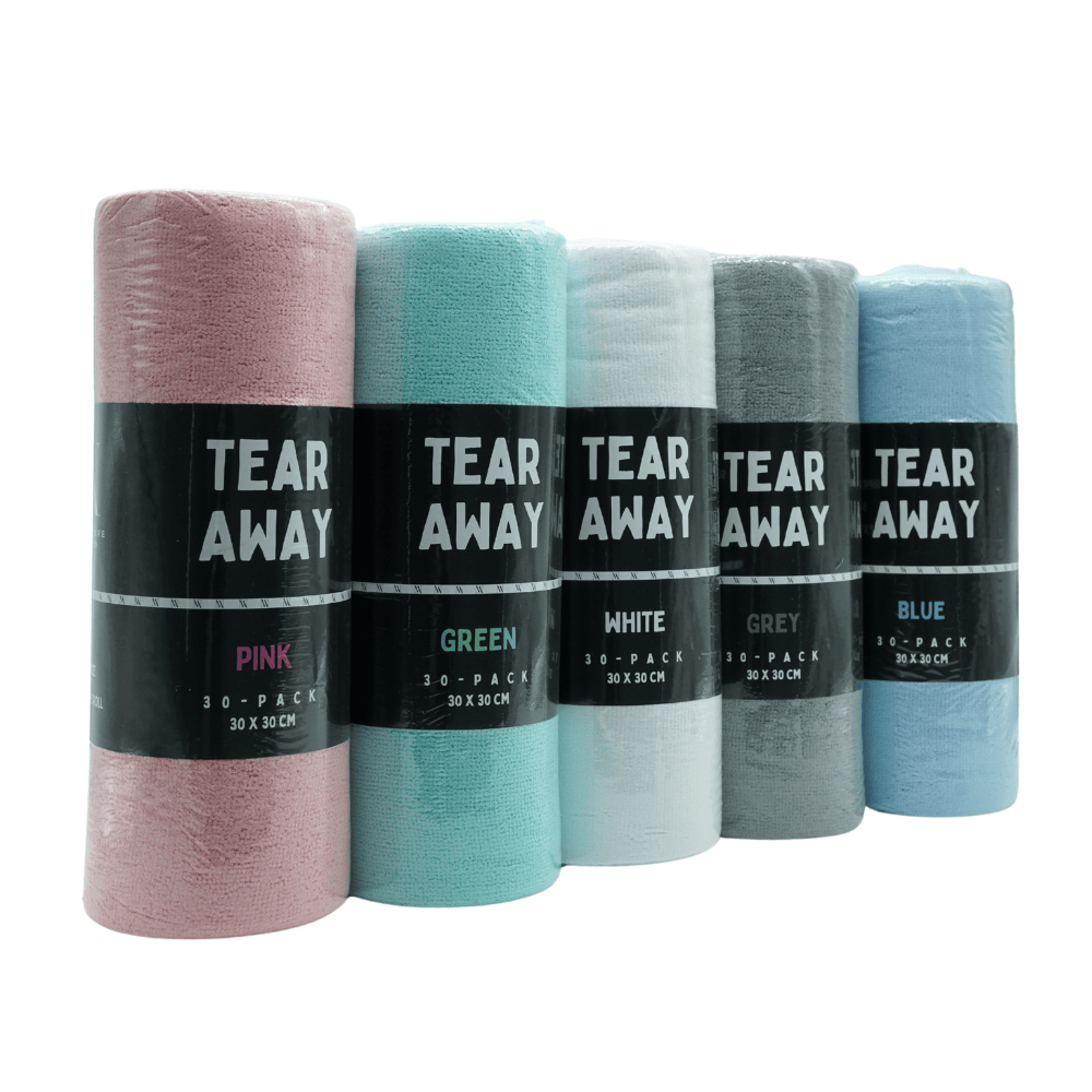 Tear Away Microfibre Roll (x8)