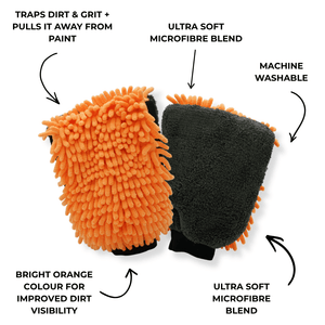 Dual-Sided Noodle Wash Mitt | 25 pack & 50 pack