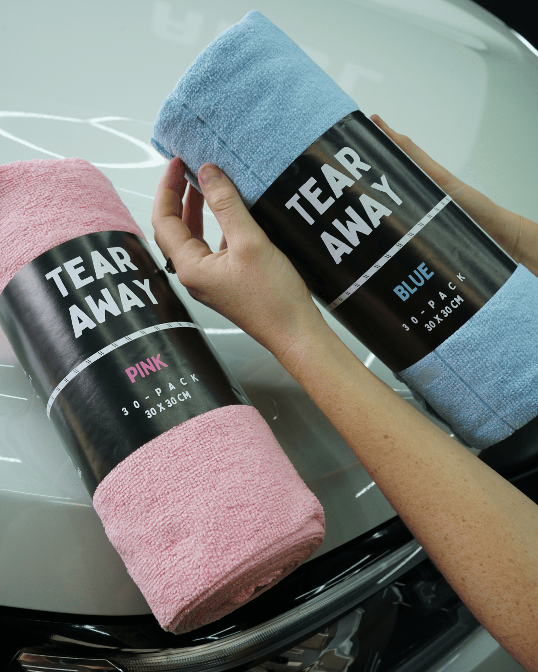 Tear Away Microfibre Roll (x8)