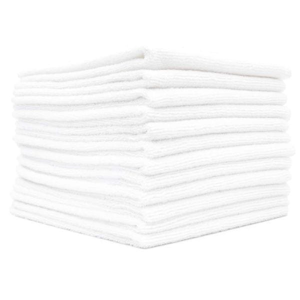 25x25cm 250GSM White |  Microfibre Cloths (x200)