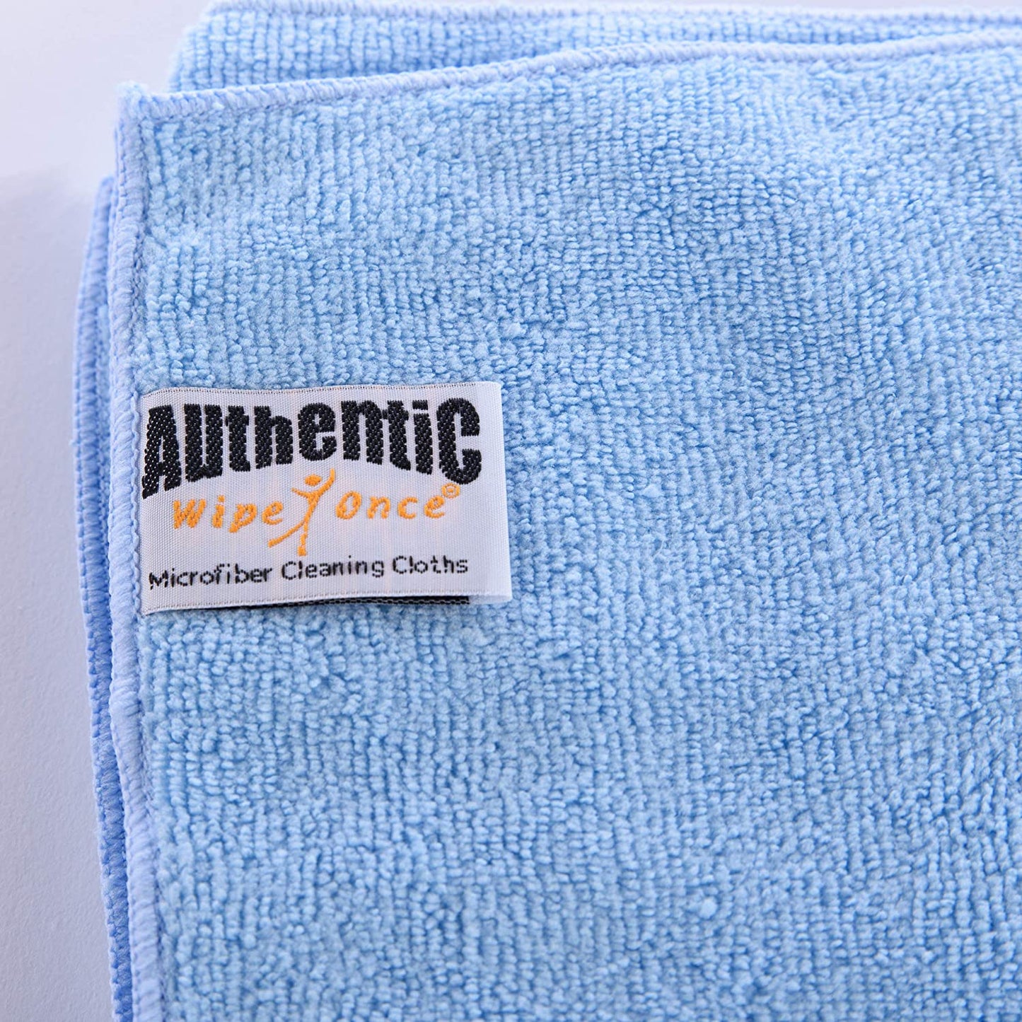 Blue Wipe Once 8 Pack | Microfiber Cloth (x4)