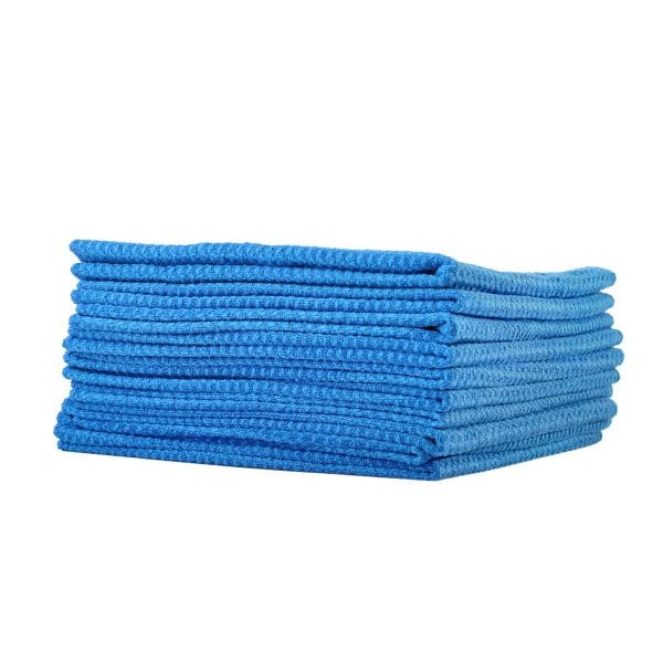 Dark Blue WAFFLE | Woven Microfibre Cloths (x50)