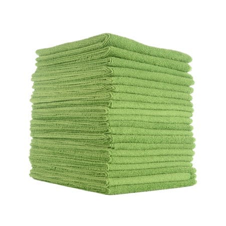 Green 250GSM Value Pack | Knitted Microfibre Cloths