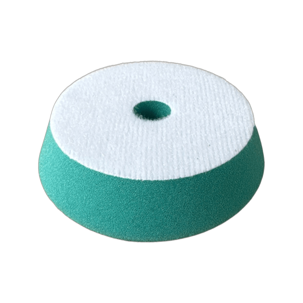 Green Premium  Foam Beveled Edge Buff Pads 3" | DA Buffing Pads (x10)
