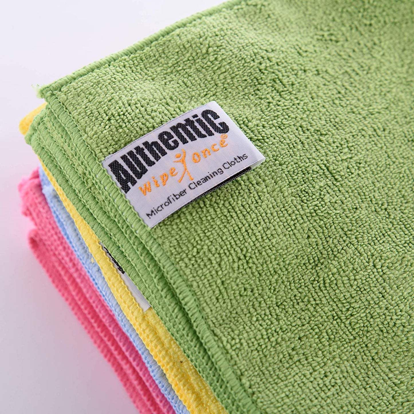 Green Wipe Once 8 Pack | Microfiber Cloth (x4)