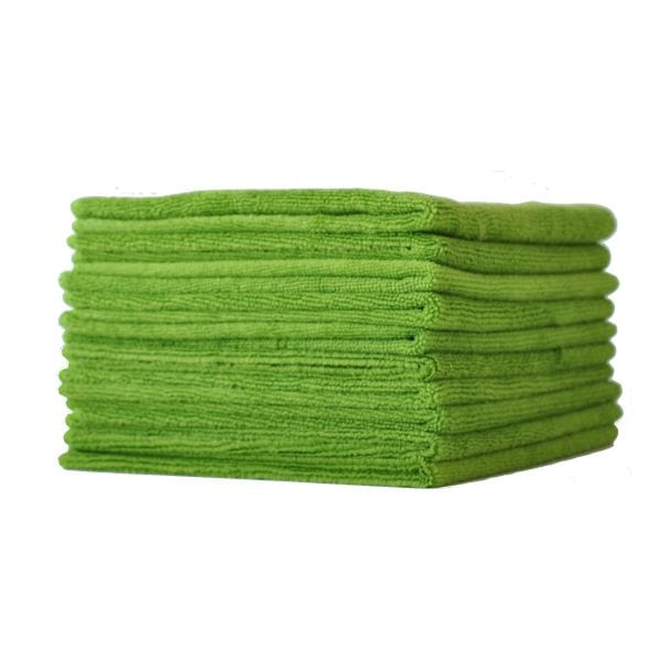Home & Garden Green 310 GSM | Knitted Microfibre Cloths (x50)