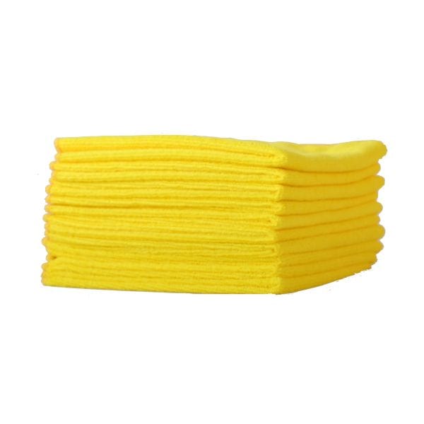 Home & Garden Yellow 310 GSM | Knitted Microfibre Cloths (x50)