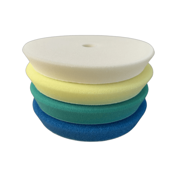 Premium  Foam Beveled Edge Buff Pads 5" | DA Buffing Pads (x10)