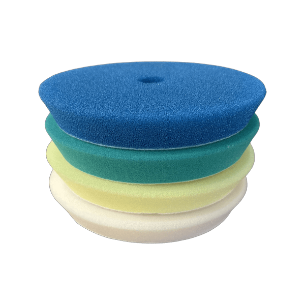Premium  Foam Beveled Edge Buff Pads 6" | DA Buffing Pads (x10)