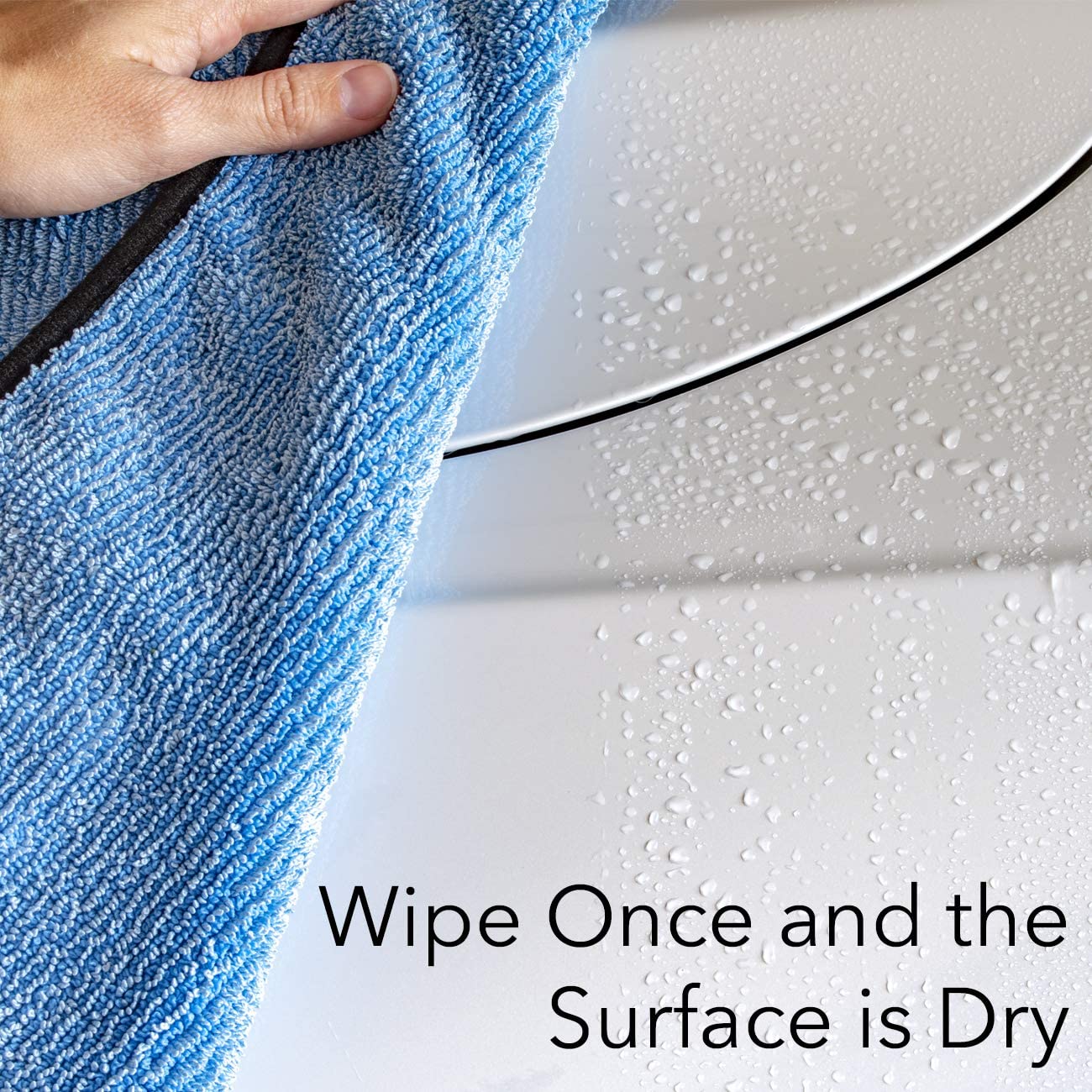 Wipe Once Quick Dry Towel 50x100cm | Microfibre  Towels (x25)